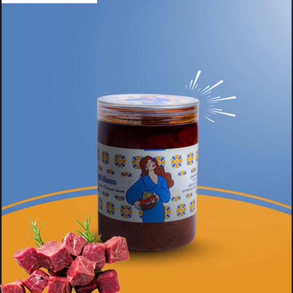 Small pieces of meat hamsa